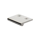 Heritage Brass EP Edge Pull Cabinet Handle 50mm Polished Nickel finish
 - EP50-38-PNF - Choice Handles