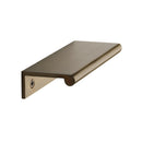 Heritage Brass EPR Edge Pull Cabinet Handle 100mm Antique Brass finish
 - EPR100-40-AT - Choice Handles
