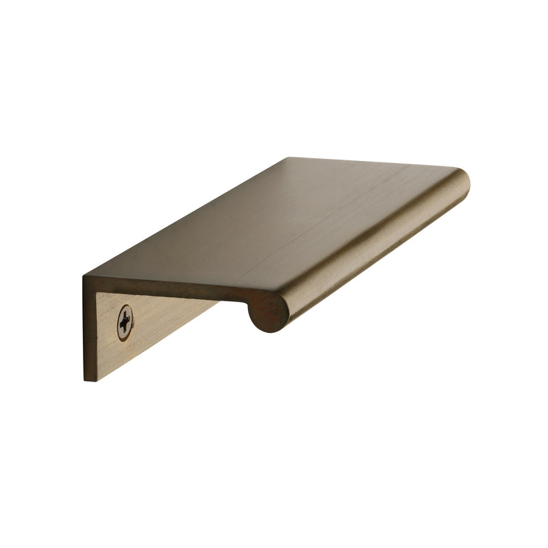 Heritage Brass EPR Edge Pull Cabinet Handle 100mm Antique Brass finish
 - EPR100-40-AT - Choice Handles