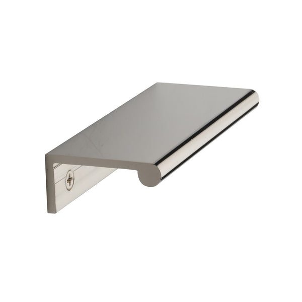 Heritage Brass EPR Edge Pull Cabinet Handle 100mm Polished Nickel finish
 - EPR100-40-PNF - Choice Handles