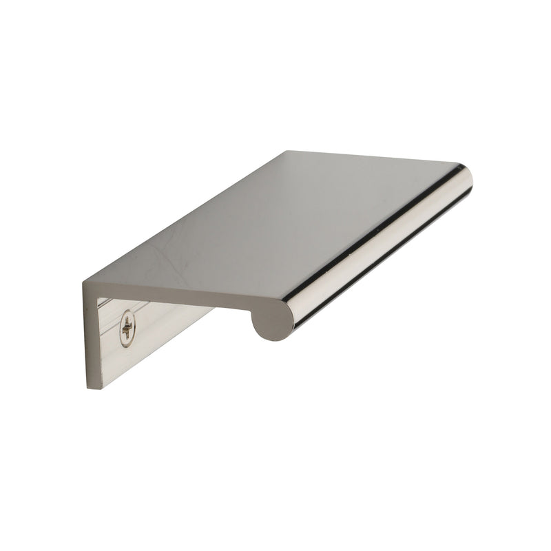 Heritage Brass EPR Edge Pull Cabinet Handle 100mm Polished Nickel finish
 - EPR100-40-PNF - Choice Handles