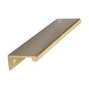 Heritage Brass EPR Edge Pull Cabinet Handle 200mm Satin Brass finish
 - EPR200-40-SB - Choice Handles