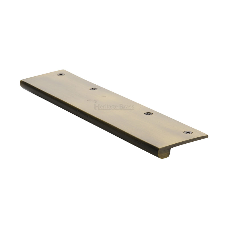Heritage Brass EPT Edge Pull Cabinet Handle 200mm Antique Brass finish
 - EPT200-38-AT - Choice Handles