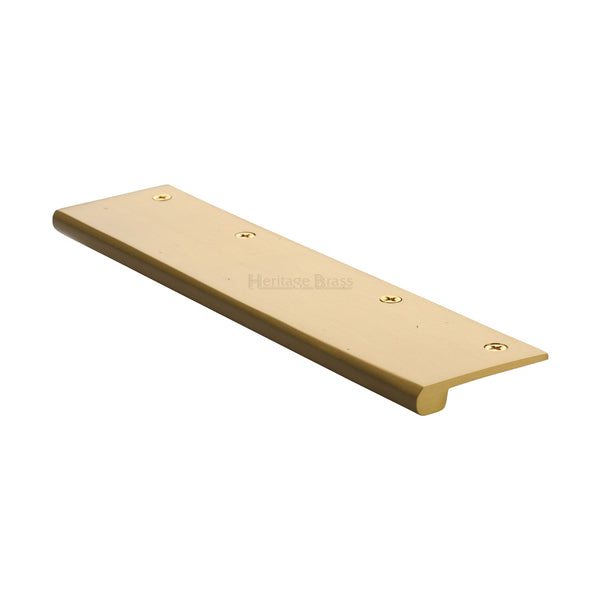 Heritage Brass EPT Edge Pull Cabinet Handle 200mm Satin Brass finish
 - EPT200-38-SB