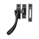 Black Iron Rustic Casement Window Fastener
 - FB1008 MP/HP - Choice Handles