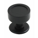 Stonebridge - Taunton Centre Door Knob Armor Coat ® Flat Black - FB1088 - Choice Handles