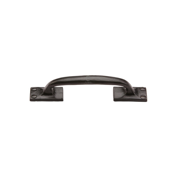 The Cabinet Pull Offset Design 159mm Black Iron - FB1145 159 - Choice Handles