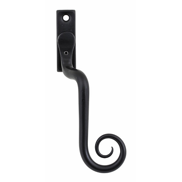 Stonebridge - Curl Armor Coat ® Flat Black Espagnolette Handle (Right Hand) - FB1301R - Choice Handles