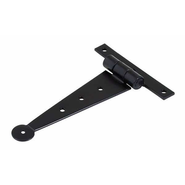 Stonebridge - Penny End Hinge Armor Coat ® Flat Black (6") - FB131 - Choice Handles