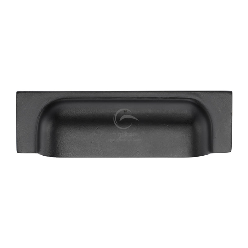 Matt Black Rustic Iron Cabinet Pull Military Design 152-178mm
 - FB1720 152-178 - Choice Handles