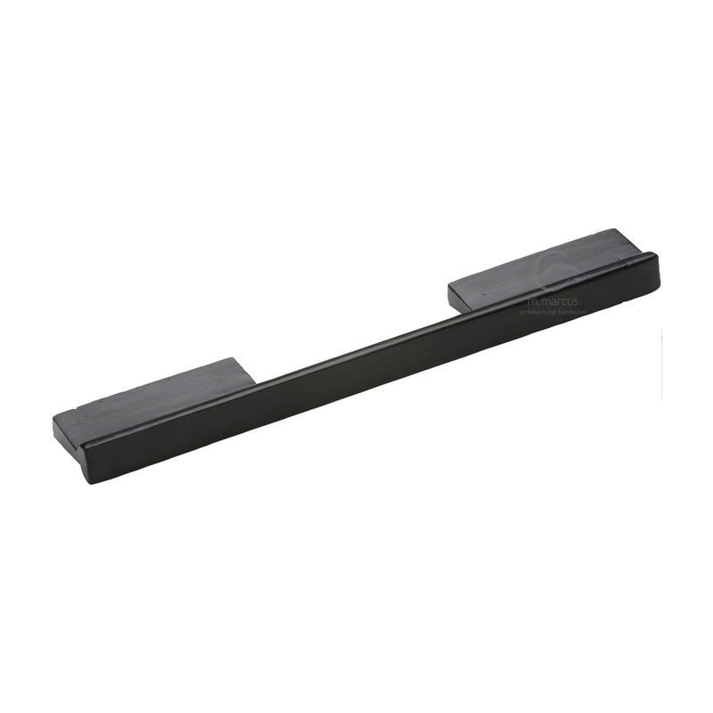 Matt Black Rustic Iron Cabinet Pull Anvil Design 192mm CTC - FB317 192 - Choice Handles