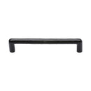 Matt Black Rustic Iron Cabinet Pull Round Design 160mm CTC - FB331 160 - Choice Handles