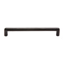 Matt Black Rustic Iron Cabinet Pull Round Design 203mm CTC
 - FB331 203 - Choice Handles