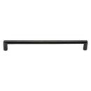 Matt Black Rustic Iron Cabinet Pull Round Design 254mm CTC
 - FB331 254 - Choice Handles