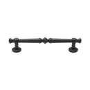 Matt Black Rustic Iron Cabinet Pull Kali Design 160mm CTC - FB3343 160 - Choice Handles
