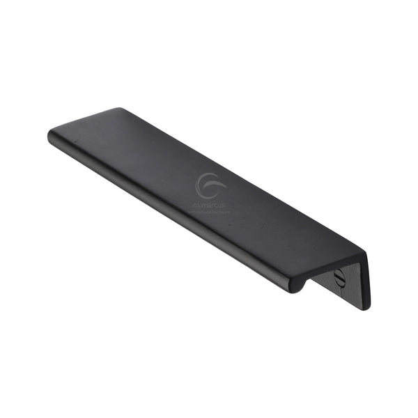 Matt Black Rustic Iron Edge Cabinet Pull 152mm - FB3384 152 - Choice Handles