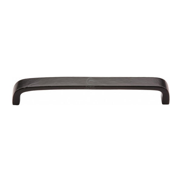 The Cabinet Pull D Shaped 203mm Black Iron - FB341 203 - Choice Handles