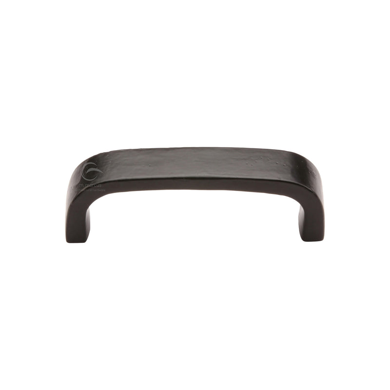 The Cabinet Pull D Shaped 96mm Black Iron - FB341 96 - Choice Handles