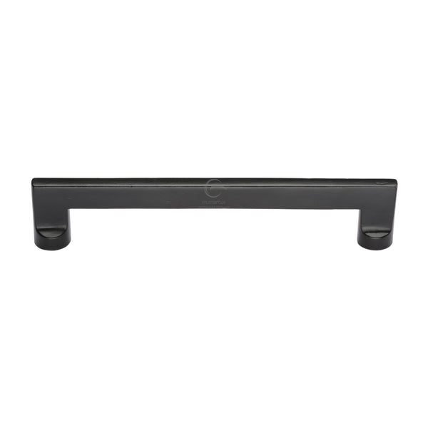 Matt Black Rustic Iron Cabinet Pull Apollo Design 192mm CTC - FB345 192 - Choice Handles