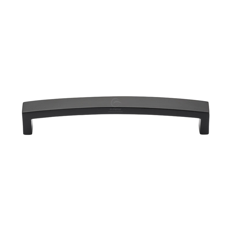 Matt Black Rustic Iron Cabinet Pull Metro Design 160mm CTC - FB3476 160 - Choice Handles