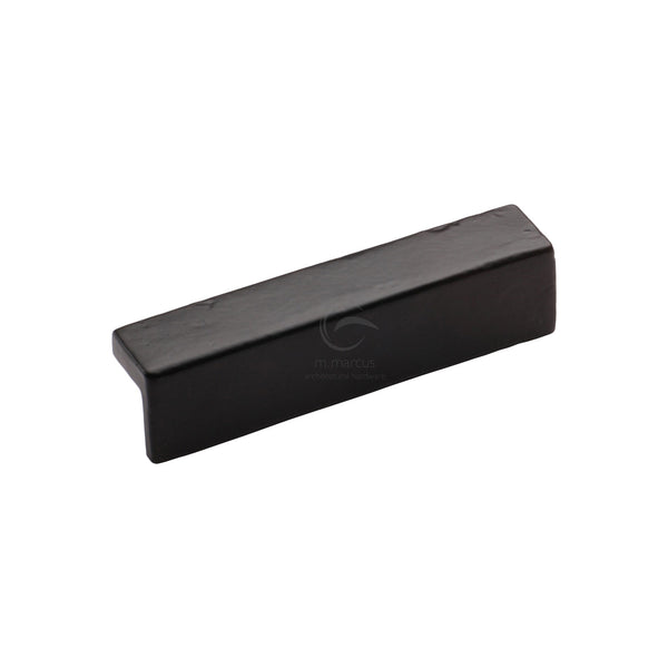 The Cabinet Pull L Design 96mm Black Iron - FB347 96 - Choice Handles