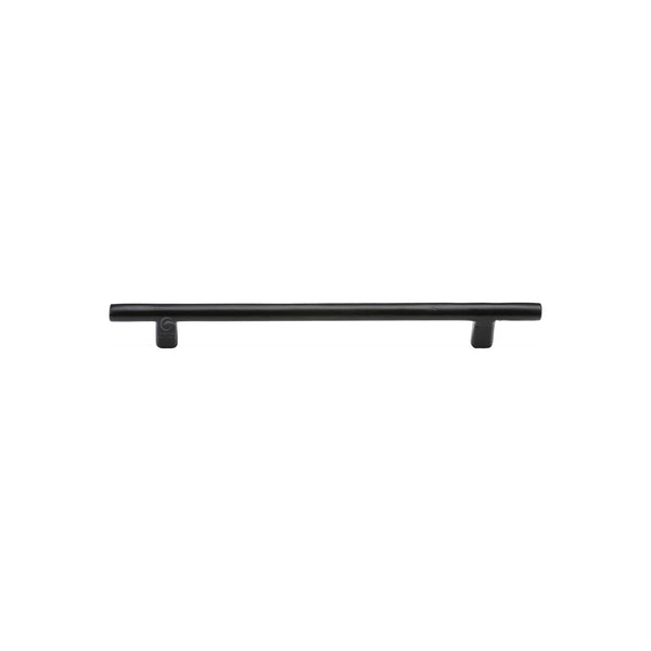 The Cabinet Pull Round Bar Design 216mm Black Iron - FB361 216 - Choice Handles
