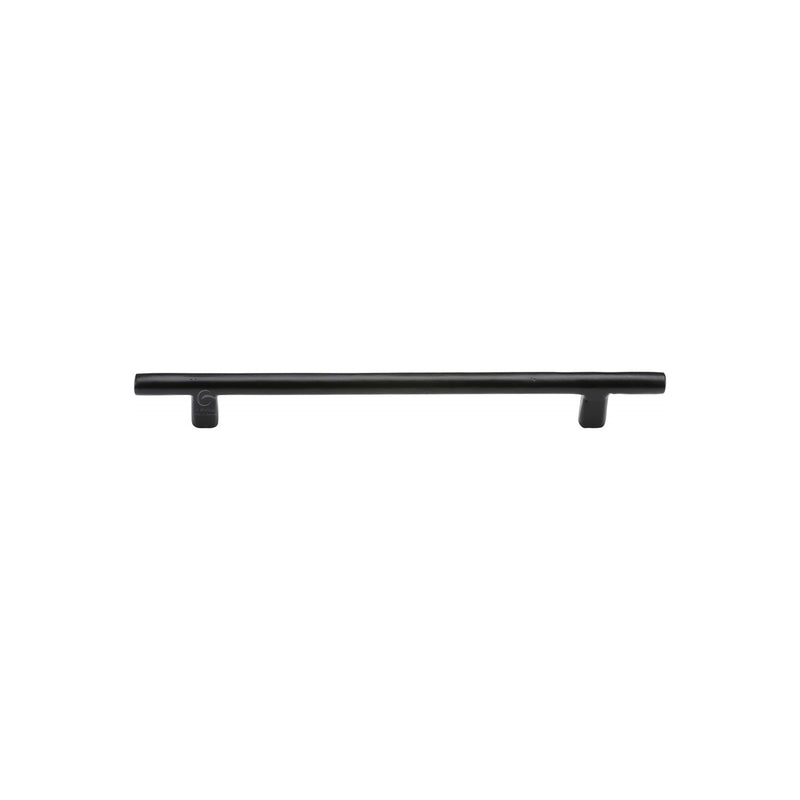 The Cabinet Pull Round Bar Design 216mm Black Iron - FB361 216 - Choice Handles