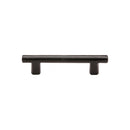 The Cabinet Pull Round Bar Design 96mm Black Iron - FB361 96 - Choice Handles
