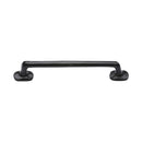 Matt Black Rustic Iron Cabinet Pull Traditional Design 160mm CTC - FB376 160 - Choice Handles