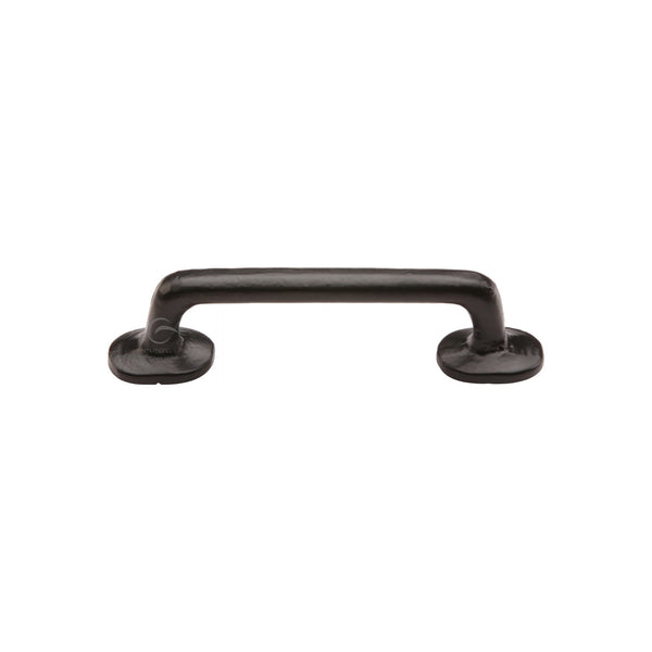The Cabinet Pull Traditional Design 96mm Black Iron - FB376 96 - Choice Handles