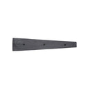 Black Iron Straight Dummy Hinge - 308mm - FB416 308 - Choice Handles