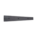 Black Iron Straight Dummy Hinge - 400mm - FB416 400 - Choice Handles