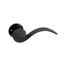 Spira Brass - Ferro Lever on Rose - Matt Black - FC101 - Choice Handles