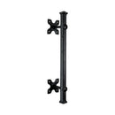 Spira Brass - Onyx Round Pull Handle 300mm  - Matt Black - FC231 - Choice Handles