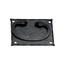 Spira Brass - Spike Ring Drop Pull  - Matt Black - FC257 - Choice Handles