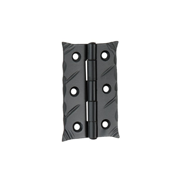 Spira Brass - Spike Butt Hinges Medium  - Matt Black - FC802 - Choice Handles
