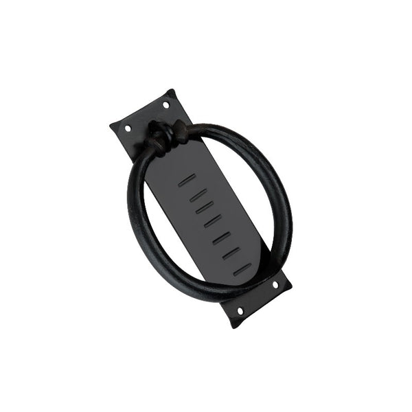 Spira Brass - Flamingo Door Knocker   - Matt Black - FC821 - Choice Handles