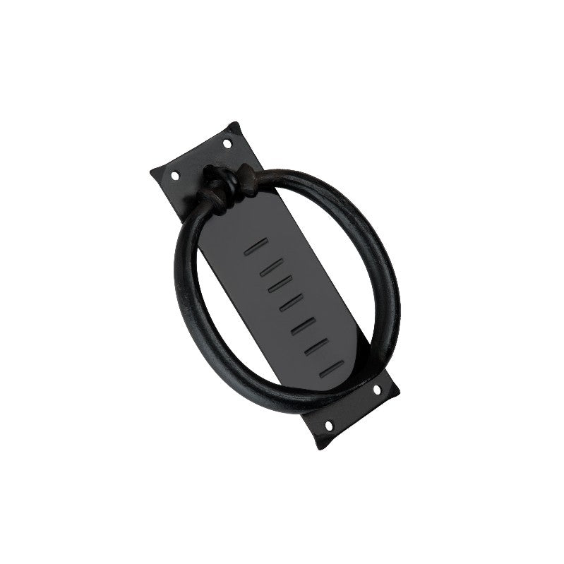 Spira Brass - Flamingo Door Knocker   - Matt Black - FC821 - Choice Handles