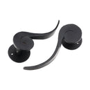 Spira Brass - Ferro Lever on Rose - Matt Black - FC101 - Choice Handles