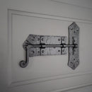 Spira Brass - Victorian Cabinet Lock  - Matt Black - FC203 - Choice Handles