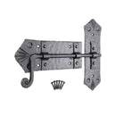 Spira Brass - Victorian Cabinet Lock  - Matt Black - FC203 - Choice Handles