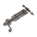 Spira Brass - Gothic Cabinet Lock  - Matt Black - FC204 - Choice Handles