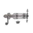 Spira Brass - Gothic Cabinet Lock  - Matt Black - FC204 - Choice Handles