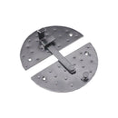 Spira Brass - Marvel Cabinet Lock Large   - Matt Black - FC206 - Choice Handles
