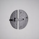 Spira Brass - Marvel Cabinet Lock Large   - Matt Black - FC206 - Choice Handles