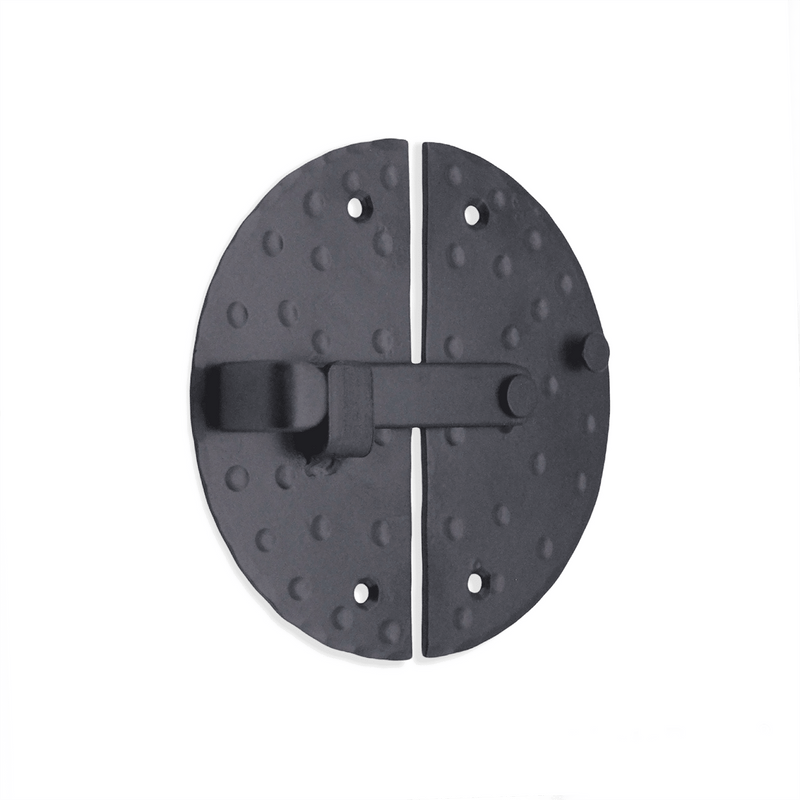 Spira Brass - Marvel Cabinet Lock Large   - Matt Black - FC206 - Choice Handles