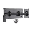 Spira Brass - Spike Cabinet Lock Large  - Matt Black - FC207 - Choice Handles