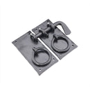 Spira Brass - Spike Cabinet Lock Small  - Matt Black - FC208 - Choice Handles