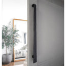 Spira Brass - Skeg Pull Handle Large   - Matt Black - FC218 - Choice Handles