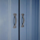Spira Brass - Hammered Pull Handle Small  - Matt Black - FC228 - Choice Handles